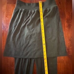Amazon skirt with attached leggings. Soft and hunter green